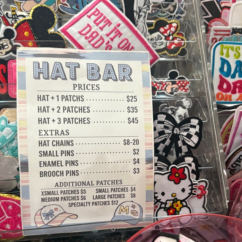 Love hat bar!!